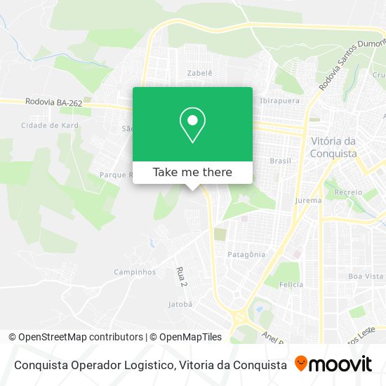 Mapa Conquista Operador Logistico