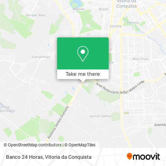 Banco 24 Horas map
