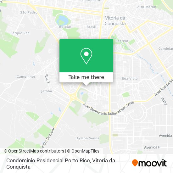 Condominio Residencial Porto Rico map
