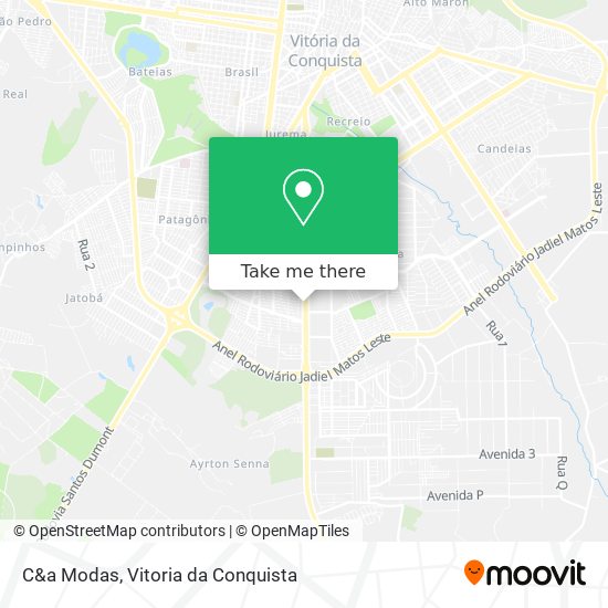C&a Modas map
