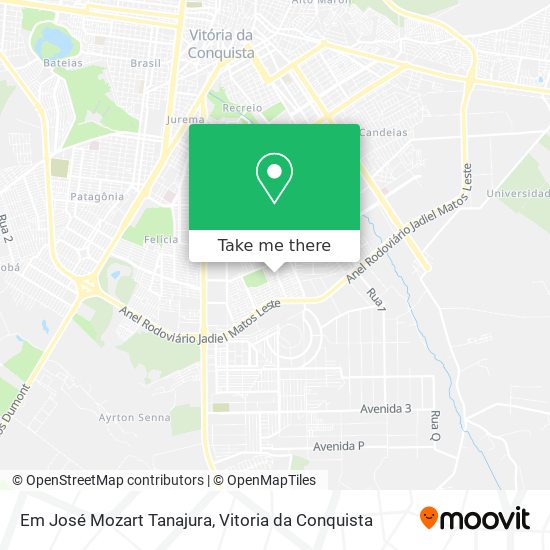 Em José Mozart Tanajura map