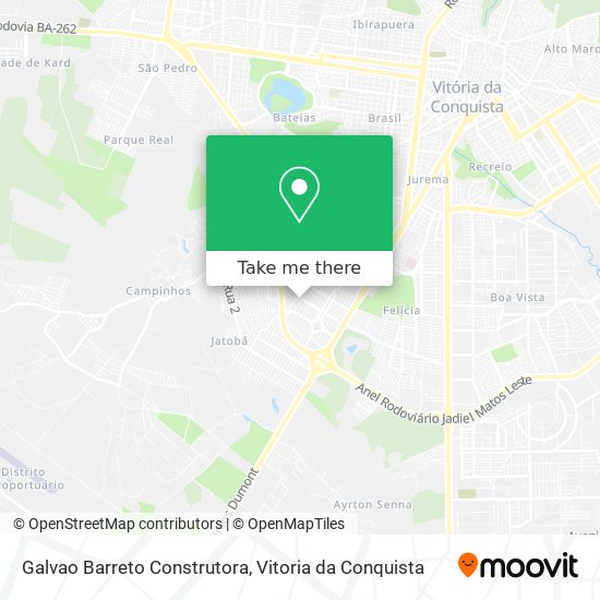 Galvao Barreto Construtora map