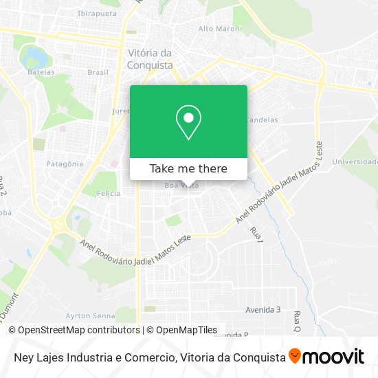 Ney Lajes Industria e Comercio map