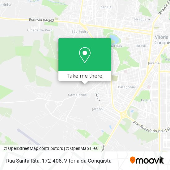 Rua Santa Rita, 172-408 map