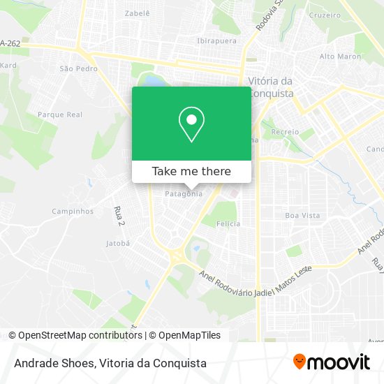 Andrade Shoes map