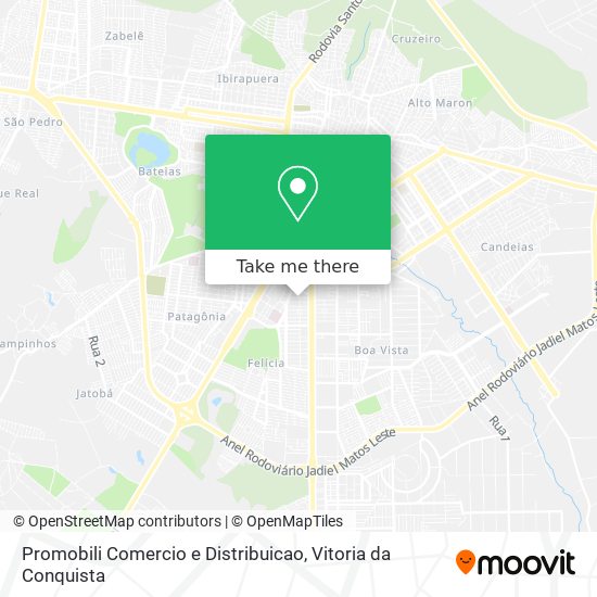 Promobili Comercio e Distribuicao map