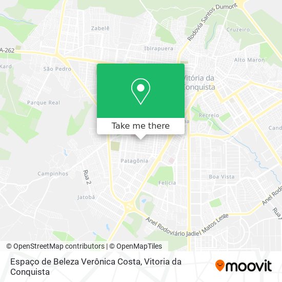 Espaço de Beleza Verônica Costa map