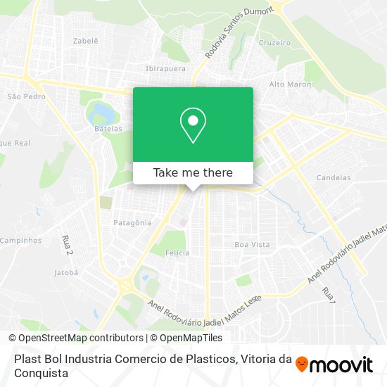 Plast Bol Industria Comercio de Plasticos map