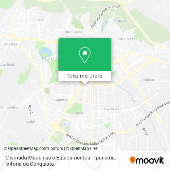 Dismada Máquinas e Equipamentos - Ipanema map