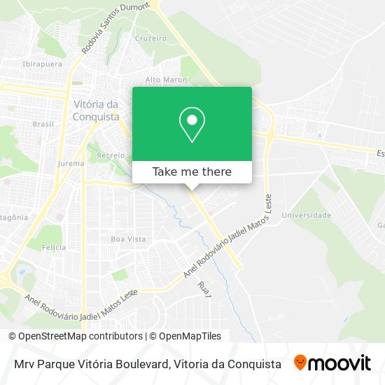 Mrv Parque Vitória Boulevard map