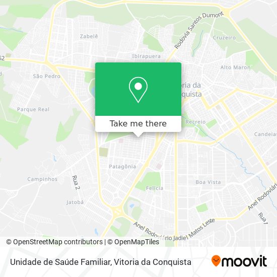 Unidade de Saúde Familiar map