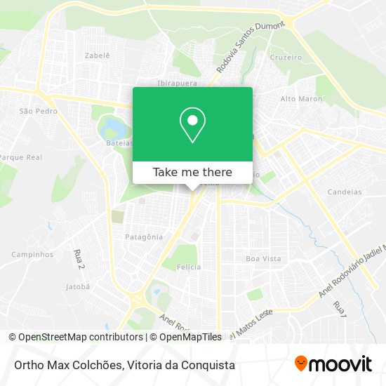 Ortho Max Colchões map