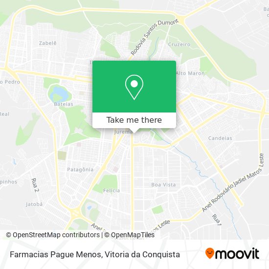 Farmacias Pague Menos map