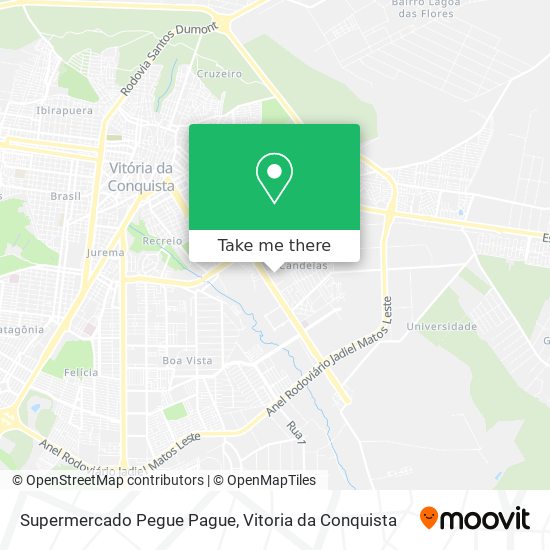 Mapa Supermercado Pegue Pague