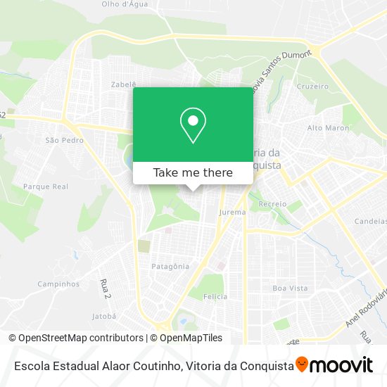 Escola Estadual Alaor Coutinho map