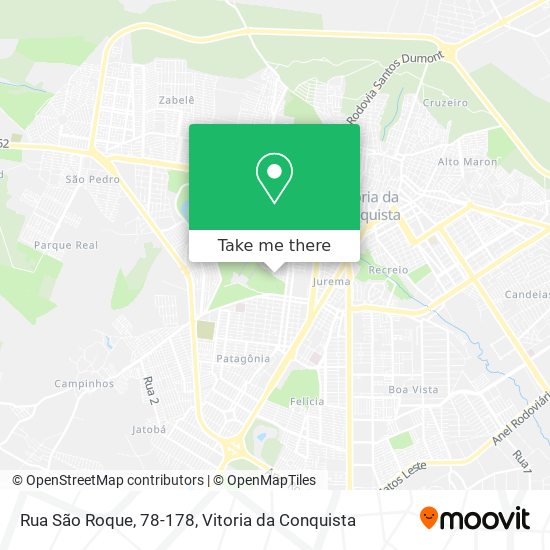 Rua São Roque, 78-178 map