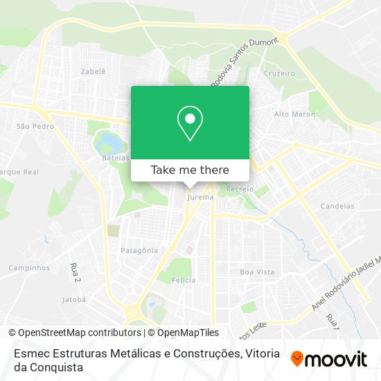 Esmec Estruturas Metálicas e Construções map