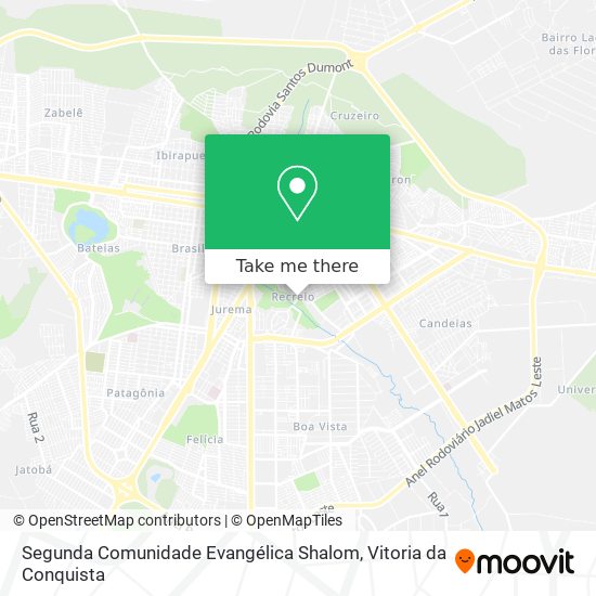 Segunda Comunidade Evangélica Shalom map