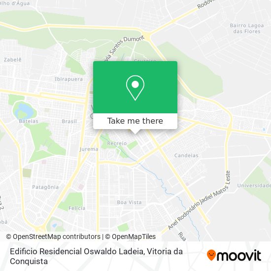 Mapa Edificio Residencial Oswaldo Ladeia