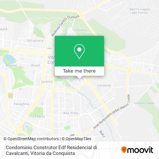 Mapa Condominio Construtor Edf Residencial di Cavalcanti