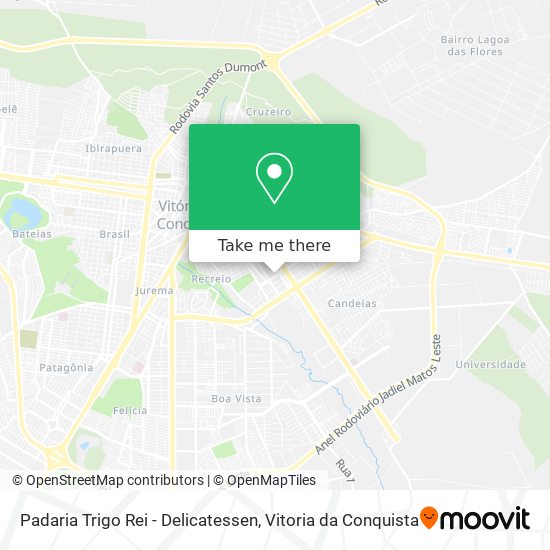 Padaria Trigo Rei - Delicatessen map