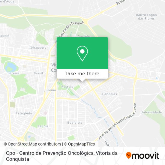 Cpo - Centro de Prevenção Oncológica map