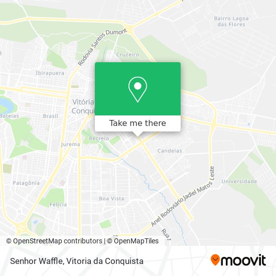 Senhor Waffle map
