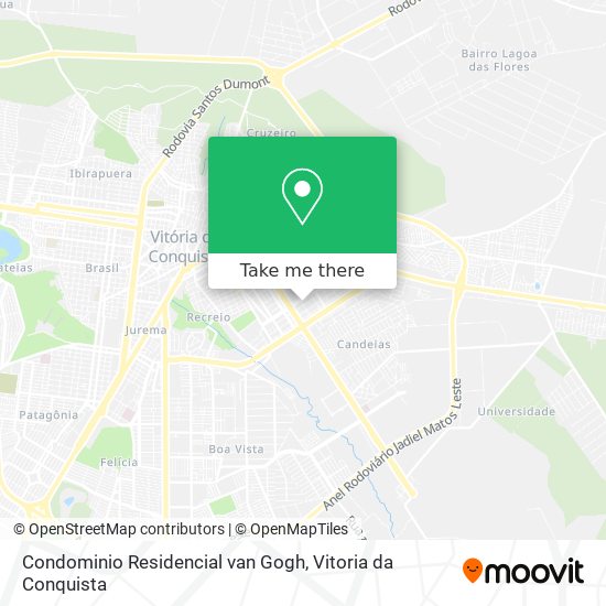 Condominio Residencial van Gogh map