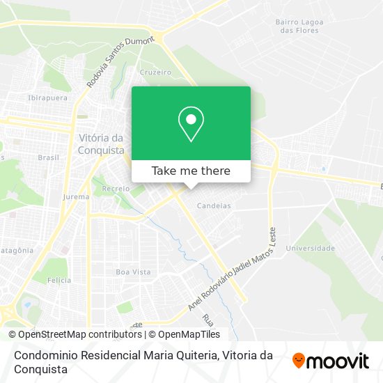 Condominio Residencial Maria Quiteria map