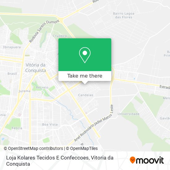 Loja Kolares Tecidos E Confeccoes map