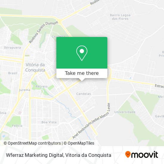 Mapa Wferraz Marketing Digital