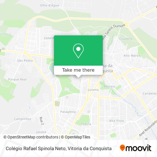 Colégio Rafael Spinola Neto map