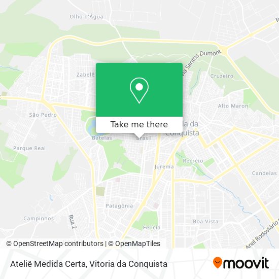 Ateliê Medida Certa map