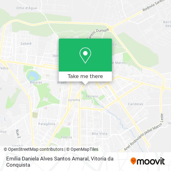 Emília Daniela Alves Santos Amaral map