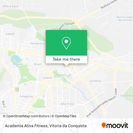 Academia Ativa Fitness map