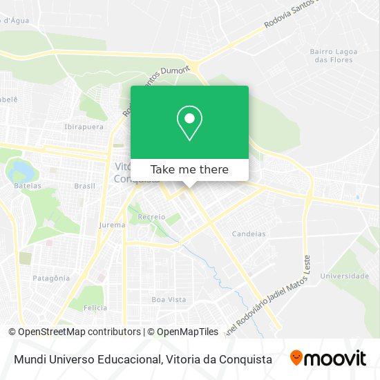 Mundi Universo Educacional map