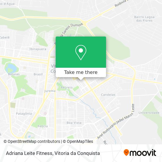 Adriana Leite Fitness map