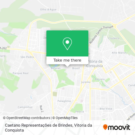 Caetano Representações de Brindes map