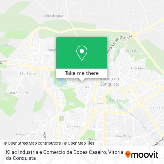 Kilac Industria e Comercio de Doces Caseiro map