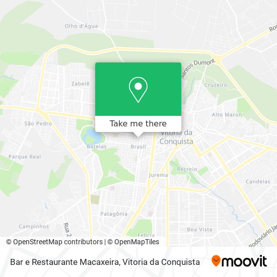 Bar e Restaurante Macaxeira map