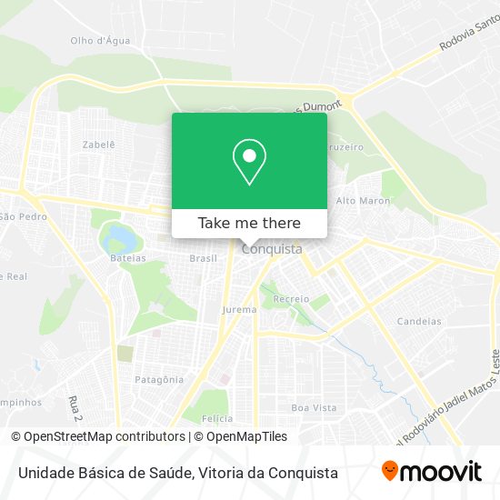 Unidade Básica de Saúde map