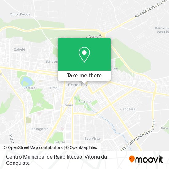Centro Municipal de Reabilitação map