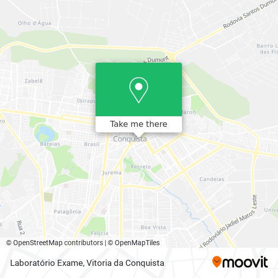 Laboratório Exame map