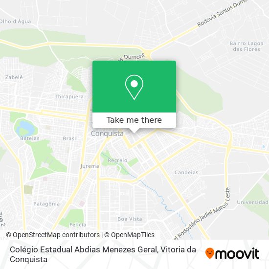 Colégio Estadual Abdias Menezes Geral map