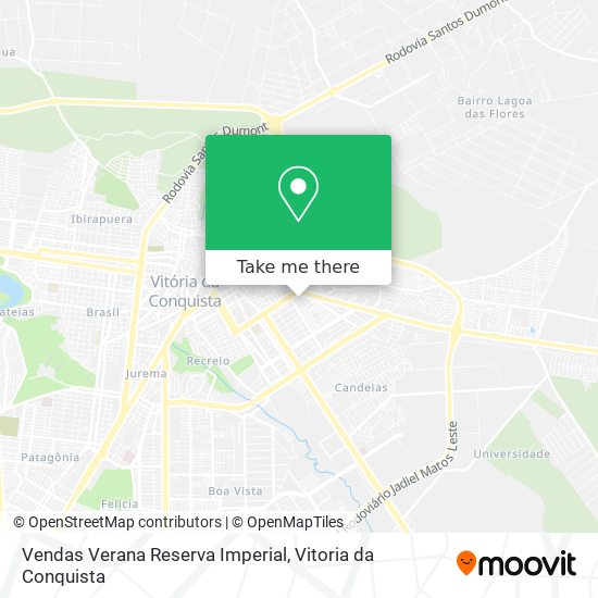 Vendas Verana Reserva Imperial map