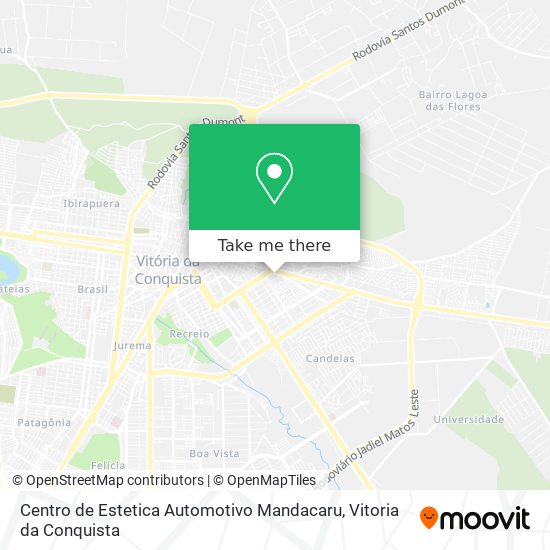 Centro de Estetica Automotivo Mandacaru map