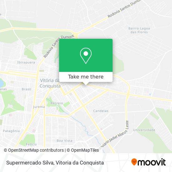 Supermercado Silva map