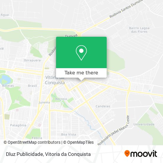 Dluz Publicidade map