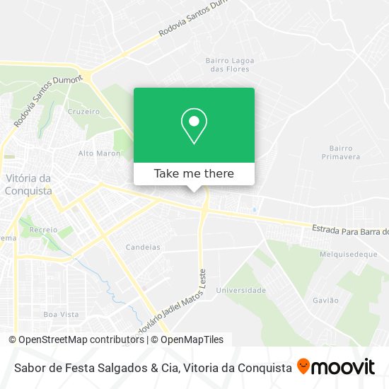 Sabor de Festa Salgados & Cia map