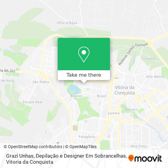 Grazi Unhas, Depilação e Designer Em Sobrancelhas map
